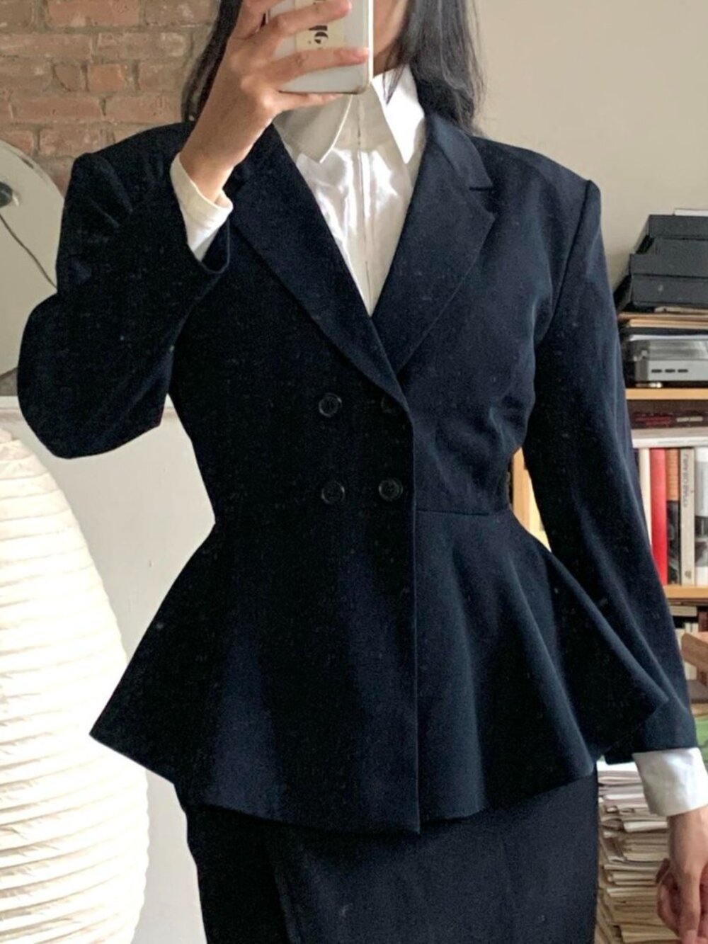 Yohji Yamamoto Y’s Peplum Blazer